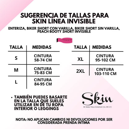 Skin Biker Short- Sin Varilla