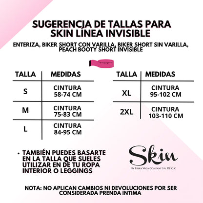 Skin Biker Invisible (Con Varillas)