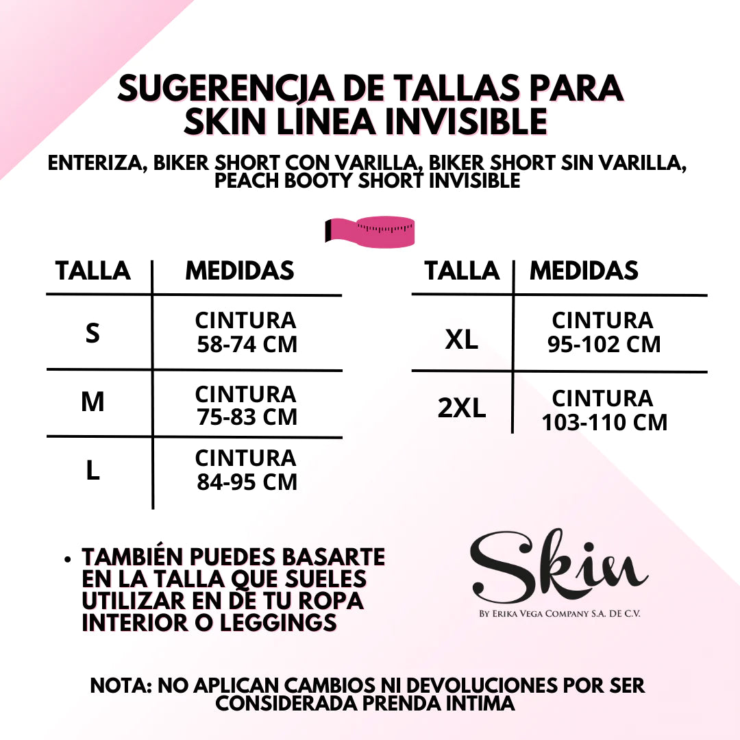 Skin Body Enteriza Invisible